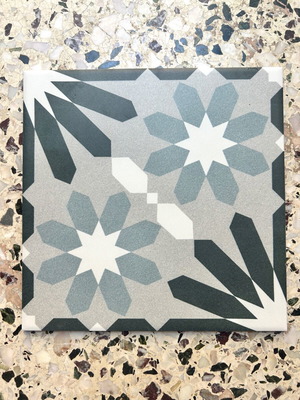Keros Valencia Dosaguas tiles new, 9 sq.m., 25x25cm, multicolor