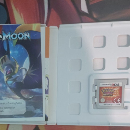 Pokemon Sun Nintendo 3DS game like new, authentic and complete