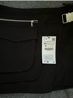 Zara μαύρη φούστα καινούργια, μέγεθος XS