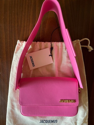 Jacquemus pink shoulder bag like new