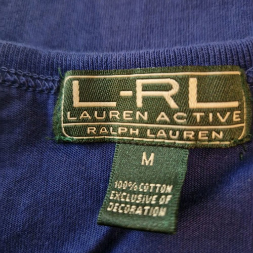 T shirt Ralph Lauren like new, blue, size M