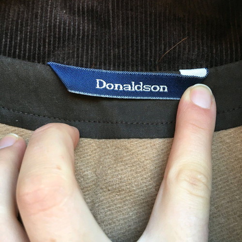 Donaldson vintage Disney coat like new, size M/38 brown