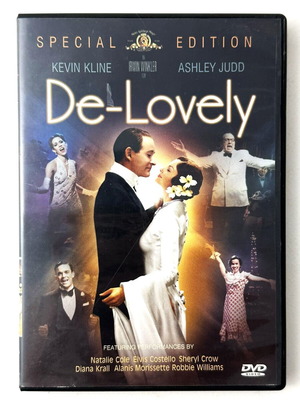 De-Lovely DVD used, romantic with Greek subtitles