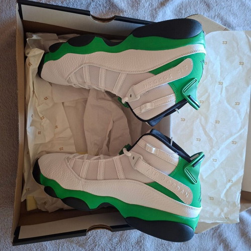 Jordan 6 Rings sneakers white lucky green size 43