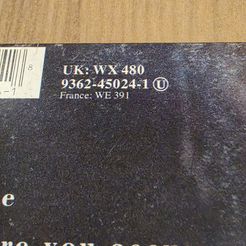 Eric Clapton Unplugged 1992 vinyl like new