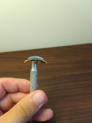 Primo Open Comb Greek double-edged razor used from the 70's