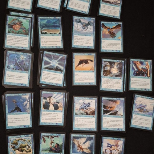 Magic the Gathering card collection, 650 common & rare