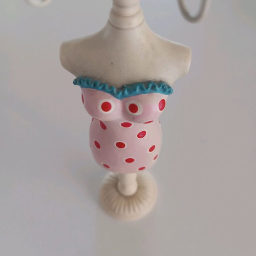 Jewelry stand for accessories like new, pink and white