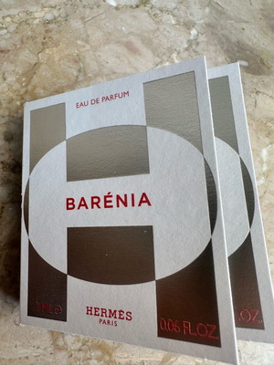 Barenia Hermes 2x2ml new authentic Eau de Parfum samples