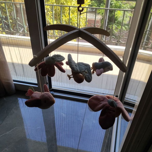 Little Dutch wooden musical baby mobile like new