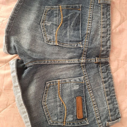 Denim shorts used No36 blue Pull & Bear