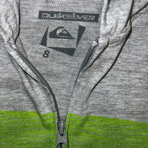 Quiksilver Hoodie Grey Small Medium Like New