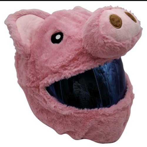 Helmet cover piglet new