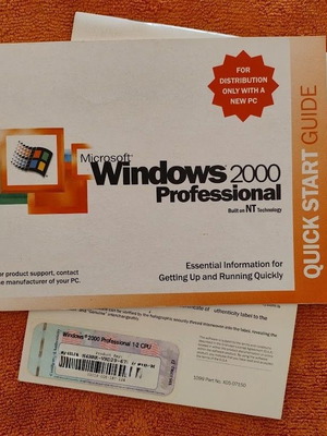 Microsoft Windows2000 Professional CDROM εγκατάστασης μεταχειρισμένο