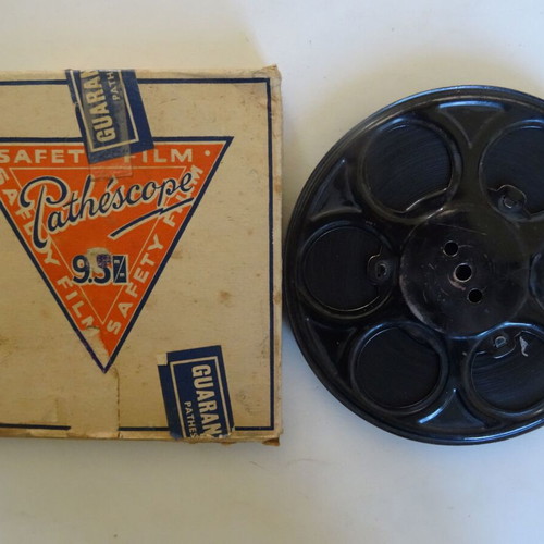 9.5mm film used, silent, Betty Boop cartoon "I Heard"