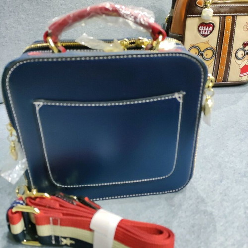 Cream Bear shoulder bag new with tags multicolor