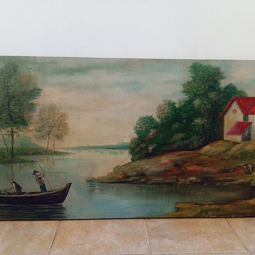 Oil Painting on Canvas used, 1.20x60 m