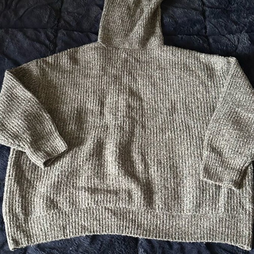 Zara gray pullover like new, oversize size M