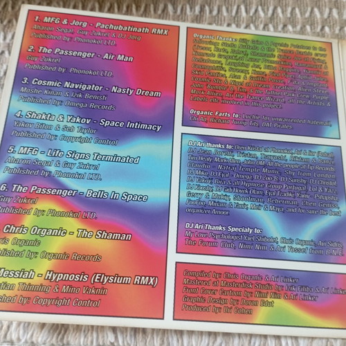 Cosmic Communication Psychedelic Goa Trance CD like new