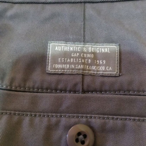 Gap chino waist 43 grey like new