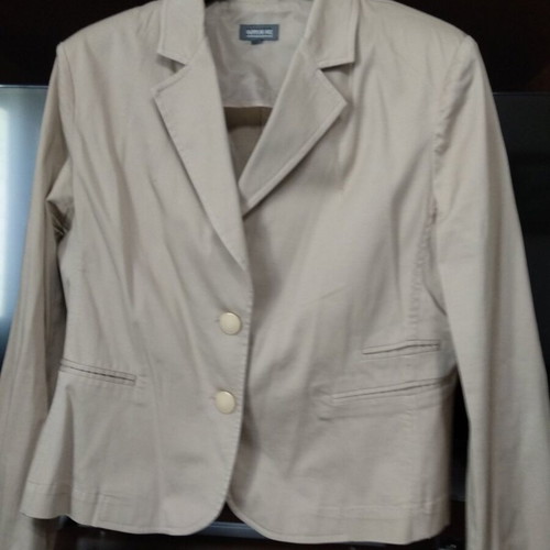 Summer women's jacket used, beige, size medium