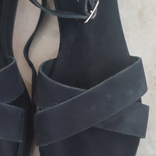 Flatforms Beatris leather size 40 like new, black