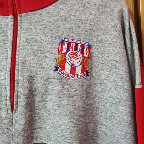 Olympiakos rare sweatshirt used, season 94, football and basketball logos