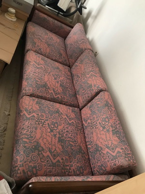 3-piece living room with new upholstery