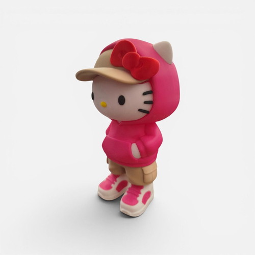 Hello Kitty 20cm Urban Streetwear Fan Art Figure made to order
