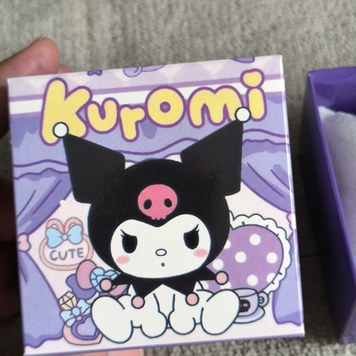 Kuromi Kids Watch with Purple Strap and Gift Box new