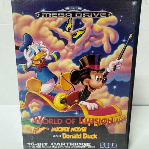World of Illusion Sega Mega Drive game used, complete