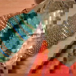 Ръчно изработена кукла народно изкуство от Близкия изток като нова