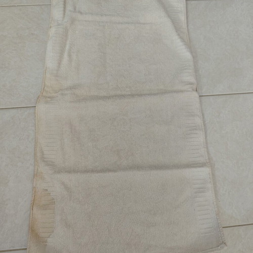 Small towel used