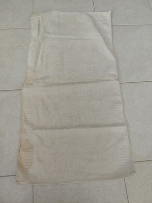 Small towel used