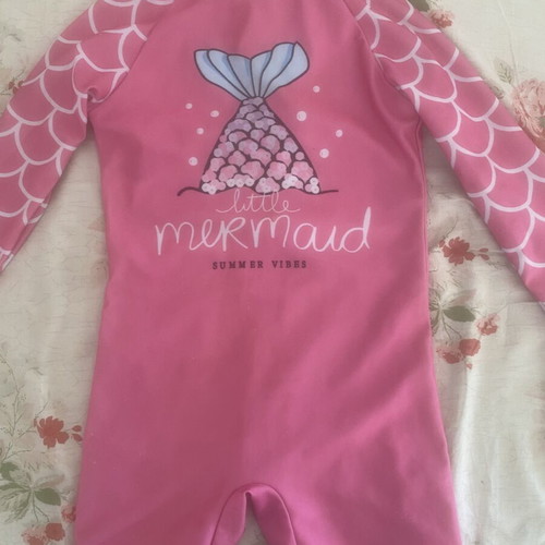 Girl's swimsuit new, mermaid design, age 3-4