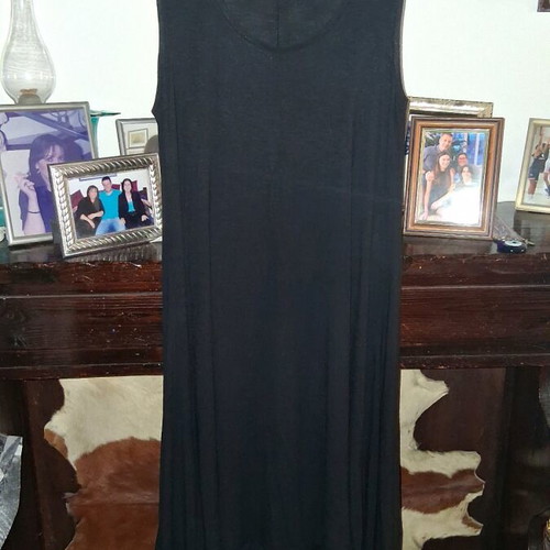 Sleeveless dress black like new