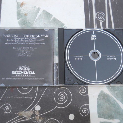 Warlust / Pestis The Final War / Plagueridden CD album, black metal