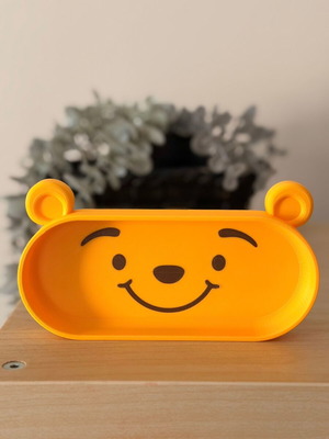 3D Printed Winnie Bear Glasses Tray made from recycled PLA