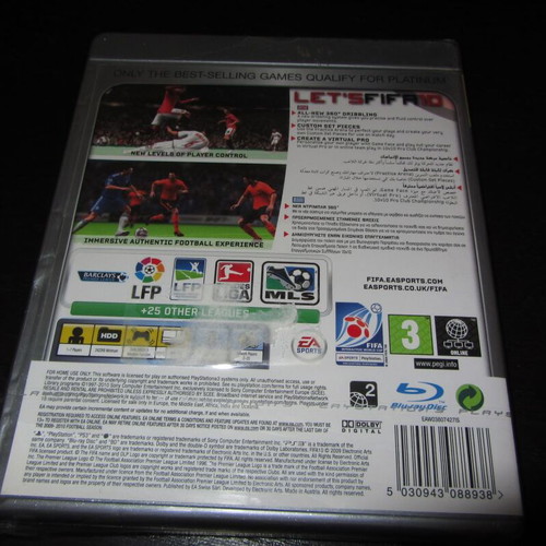 FIFA 10 Sony PlayStation 3 game new sealed