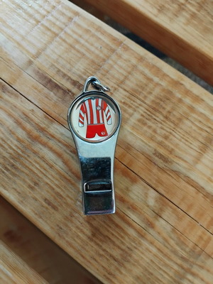 Whistle used, metal