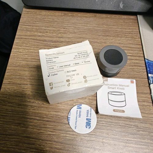 Moes Smart Knob ZigBee smart switch like new