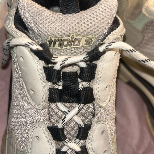 Balenciaga sneakers size 42 like new, gray and turquoise shoes