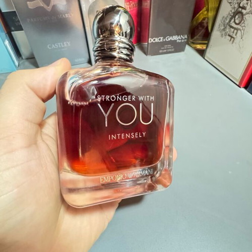 Armani Stronger With You Intensely perfume like new, 100 ml