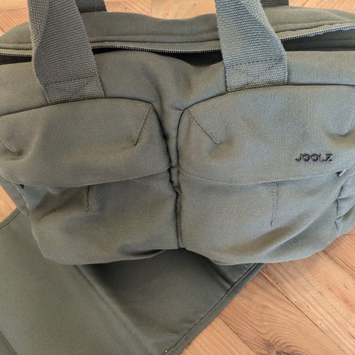Joolz Marvellous Green Changing Bag with Mat