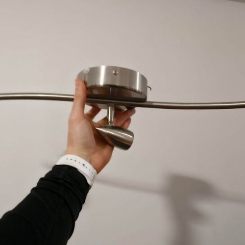 IKEA Leding 3-Spot Metal Ceiling Light like new