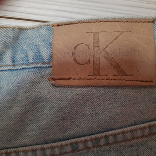 Calvin Klein men's jeans like new, size M, light blue