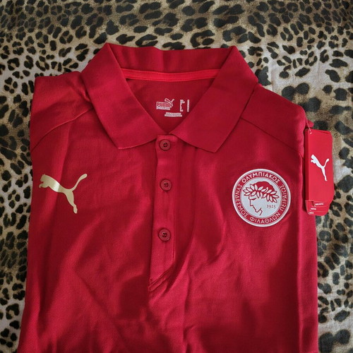 Polo Shirt Olympiakos Puma Medium New Authentic