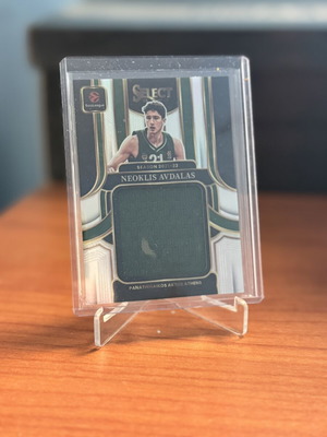 25-26 Panini EuroLeague Select Avdalas Patch/99 Panathinaikos card