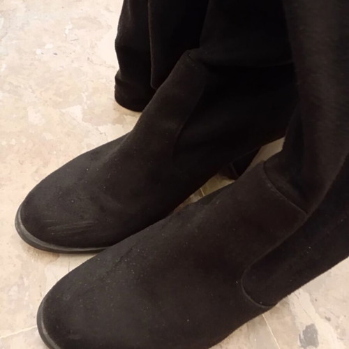 Marks & Spencer knee-high boots size 39 like new, black