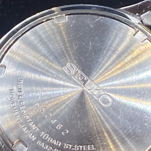 Seiko Perpetual Calendar men's watch like new, stainless steel